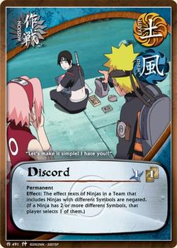 2009 Naruto Series 14: Emerging Alliance #EAM-491 Discord Front