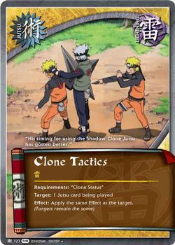 2010 Naruto Series 18: Fangs of the Snake #FotSJ-727 Clone Tactics Front
