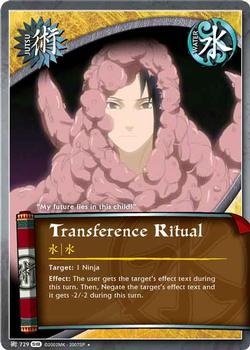 2010 Naruto Series 18: Fangs of the Snake #FotSJ-729 Transference Ritual Front