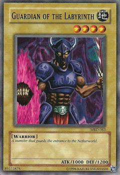 2002 Yu-Gi-Oh! Metal Raiders #MRD-083 Guardian of the Labyrinth Front