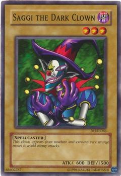 2002 Yu-Gi-Oh! Metal Raiders #MRD-066 Saggi the Dark Clown Front