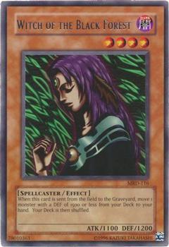 2002 Yu-Gi-Oh! Metal Raiders #MRD-116 Witch of the Black Forest Front