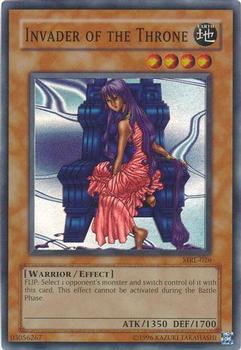 2002 Yu-Gi-Oh! Magic Ruler North American English #MRL-026 Invader of the Throne Front