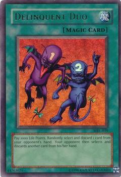 2002 Yu-Gi-Oh! Magic Ruler North American English #MRL-039 Delinquent Duo Front