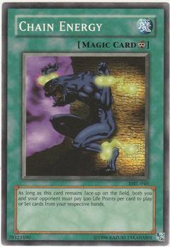 2002 Yu-Gi-Oh! Magic Ruler North American English #MRL-046 Chain Energy Front