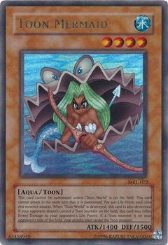 2002 Yu-Gi-Oh! Magic Ruler North American English #MRL-072 Toon Mermaid Front