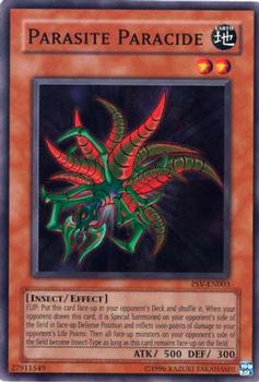 2002 Yu-Gi-Oh! Pharaoh's Servant #PSV-003 Parasite Paracide Front