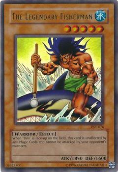 2002 Yu-Gi-Oh! Pharaoh's Servant #PSV-076 The Legendary Fisherman Front