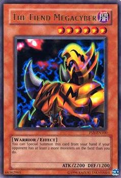 2002 Yu-Gi-Oh! Pharaoh's Servant #PSV-100 The Fiend Megacyber Front