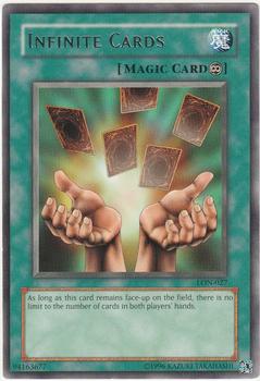 2003 Yu-Gi-Oh! Labyrinth of Nightmare #LON-027 Infinite Cards Front