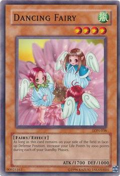 2003 Yu-Gi-Oh! Labyrinth of Nightmare #LON-038 Dancing Fairy Front