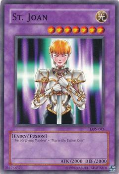 2003 Yu-Gi-Oh! Labyrinth of Nightmare #LON-045 St. Joan Front