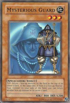 2003 Yu-Gi-Oh! Legacy of Darkness #LOD-021 Mysterious Guard Front