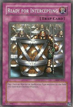 2003 Yu-Gi-Oh! Legacy of Darkness #LOD-031 Ready for Intercepting Front