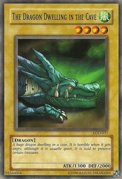 2003 Yu-Gi-Oh! Legacy of Darkness #LOD-037 The Dragon Dwelling In The Cave Front
