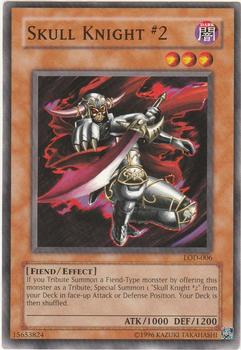 2003 Yu-Gi-Oh! Legacy of Darkness #LOD-006 Skull Knight #2 Front