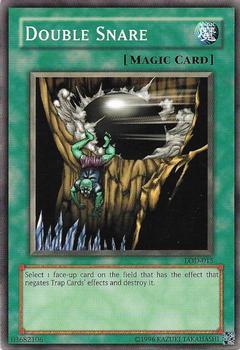 2003 Yu-Gi-Oh! Legacy of Darkness #LOD-015 Double Snare Front