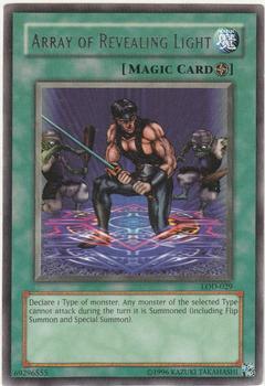 2003 Yu-Gi-Oh! Legacy of Darkness #LOD-029 Array of Revealing Light Front