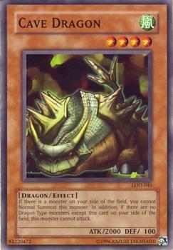 2003 Yu-Gi-Oh! Legacy of Darkness #LOD-040 Cave Dragon Front