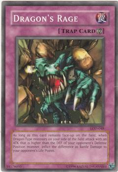 2003 Yu-Gi-Oh! Legacy of Darkness #LOD-048 Dragon's Rage Front