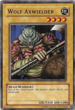 2003 Yu-Gi-Oh! Legacy of Darkness #LOD-052 Wolf Axwielder Front