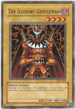 2003 Yu-Gi-Oh! Legacy of Darkness #LOD-053 The Illusory Gentleman Front