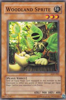 2003 Yu-Gi-Oh! Legacy of Darkness #LOD-061 Woodland Sprite Front
