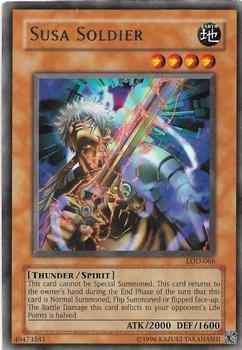 2003 Yu-Gi-Oh! Legacy of Darkness #LOD-066 Susa Soldier Front
