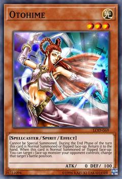 2003 Yu-Gi-Oh! Legacy of Darkness #LOD-069 Otohime Front