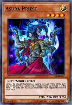 2003 Yu-Gi-Oh! Legacy of Darkness #LOD-071 Asura Priest Front