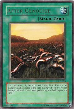 2003 Yu-Gi-Oh! Legacy of Darkness #LOD-086 After Genocide Front