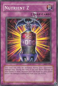 2003 Yu-Gi-Oh! Legacy of Darkness #LOD-096 Nutrient Z Front