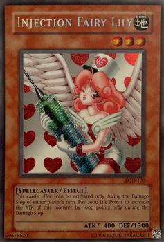 2003 Yu-Gi-Oh! Legacy of Darkness #LOD-100 Injection Fairy Lily Front