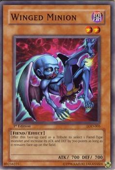 2003 Yu-Gi-Oh! Legacy of Darkness 1st Edition #LOD-005 Winged Minion Front