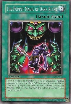 2003 Yu-Gi-Oh! Legacy of Darkness 1st Edition #LOD-013 The Puppet Magic of Dark Ruler Front