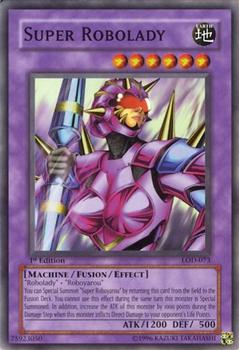 2003 Yu-Gi-Oh! Legacy of Darkness 1st Edition #LOD-073 Super Robolady Front