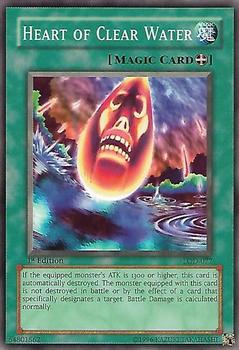 2003 Yu-Gi-Oh! Legacy of Darkness 1st Edition #LOD-077 Heart of Clear Water Front