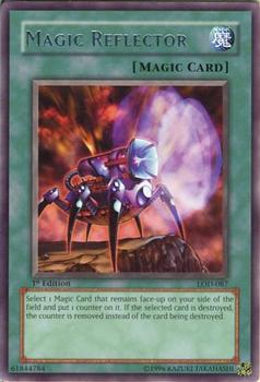 2003 Yu-Gi-Oh! Legacy of Darkness 1st Edition #LOD-087 Magic Reflector Front