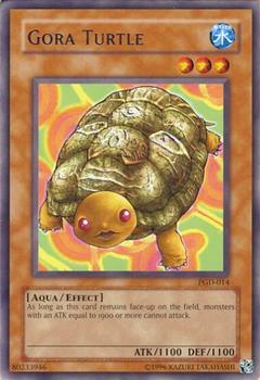 2003 Yu-Gi-Oh! Pharaonic Guardian #PGD-014 Gora Turtle Front