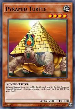 2003 Yu-Gi-Oh! Pharaonic Guardian #PGD-026 Pyramid Turtle Front