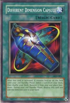 2003 Yu-Gi-Oh! Pharaonic Guardian #PGD-083 Different Dimension Capsule Front