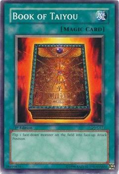 2003 Yu-Gi-Oh! Pharaonic Guardian 1st Edition #PGD-034 Book of Taiyou Front
