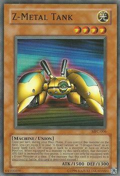 2003 Yu-Gi-Oh! Magician's Force #MFC-006 Z-Metal Tank Front
