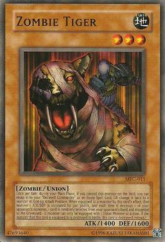 2003 Yu-Gi-Oh! Magician's Force #MFC-011 Zombie Tiger Front