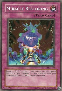2003 Yu-Gi-Oh! Magician's Force #MFC-100 Miracle Restoring Front