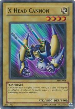 2003 Yu-Gi-Oh! Magician's Force #MFC-004 X-Head Cannon Front