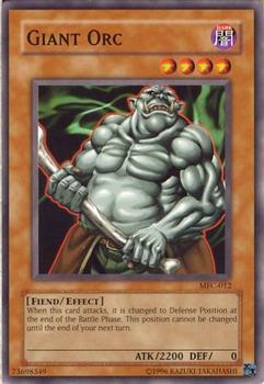 2003 Yu-Gi-Oh! Magician's Force #MFC-012 Giant Orc Front