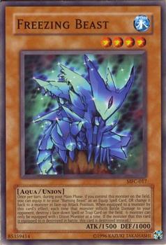 2003 Yu-Gi-Oh! Magician's Force #MFC-017 Freezing Beast Front