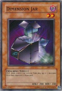2003 Yu-Gi-Oh! Magician's Force #MFC-023 Dimension Jar Front