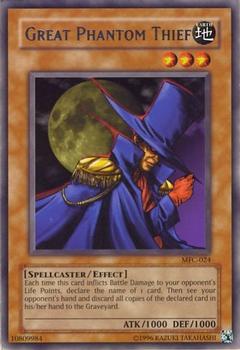 2003 Yu-Gi-Oh! Magician's Force #MFC-024 Great Phantom Thief Front